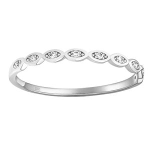 Zlatý prsten Celestia z bílého zlata s Brilliance Zirconia FNNNX19RGW