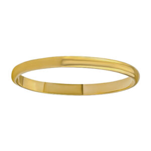 Snubní zlatý prsten Fern ze žlutého 14kt zlata FNNN156RGY