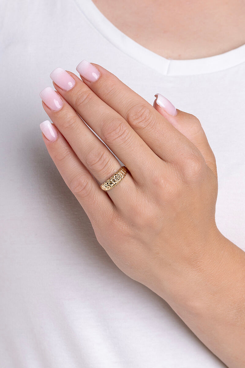 Zlatý prsten Lucente ze žlutého zlata FNNNR273RGY - Obrázek 3