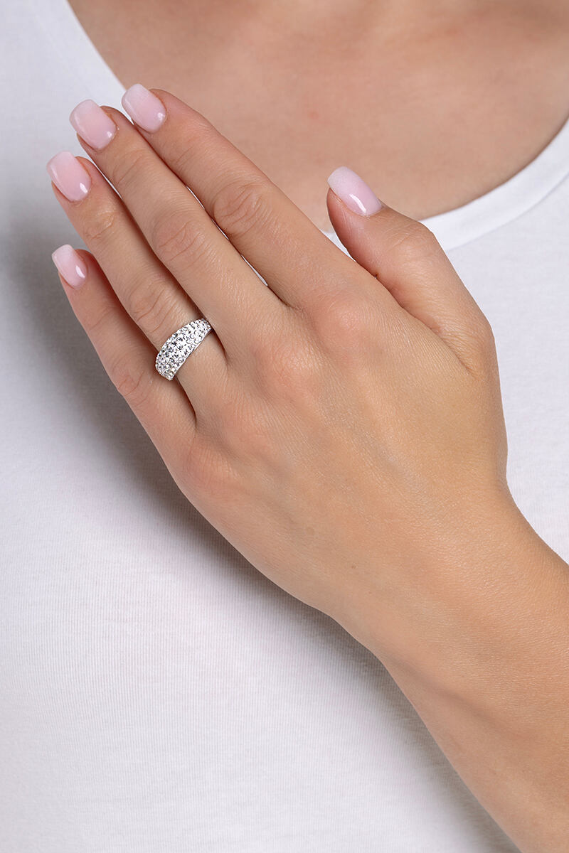 Stříbrný prsten Glistera s Brilliance Zirconia SILVEGOB26021RSW - Obrázek 3