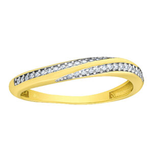 Zlatý prsten Nayla ze žlutého zlata s Brilliance Zirconia FNNNR280RGY