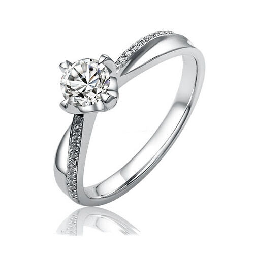 Stříbrný originální prsten Florence se Swarovski® Zirconia SHZR302