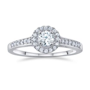 Stříbrný prsten AMELIA s Brilliance Zirconia FNJSM001