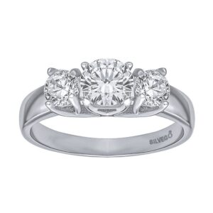 Stříbrný prsten DARION se Swarovski® Zirconia EWER02418