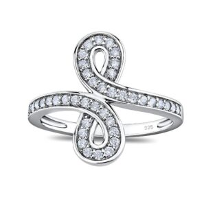 Stříbrný prsten INFINITY s Brilliance Zirconia JJJR0852