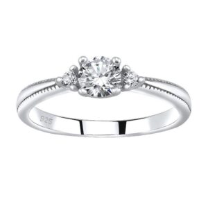 Stříbrný prsten MELAYNA se Swarovski® Zirconia JJJR1189