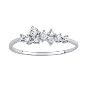 Stříbrný prsten Maia s Brilliance Zirconia DCCB195RW