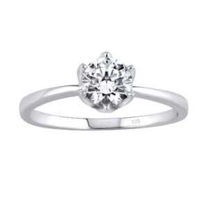 Stříbrný prsten PRINCESS se Swarovski® Zirconia JJJR2987