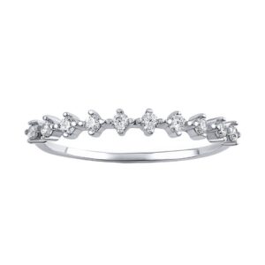 Stříbrný prsten Tatiana s čirými Brilliance Zirconia DCC08041RW