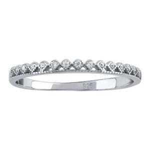 Stříbrný prsten Titty s Brilliance Zirconia DCC08009RW
